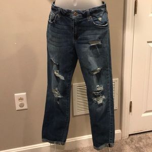 Joes Jeans boyfriend slim crop 27